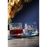 Perotti Greta Luster 2'li 360 Derece Dönerli Viski Meşrubat Bardağı Japon Style 160ml
