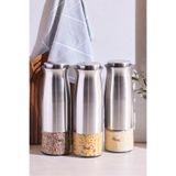 Perotti INOX 3'lü Saklama Kabı ve Kavanoz Seti