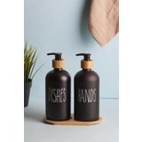 Perotti Lotion Black 2 Li Sıvı Sabunluk 15707
