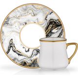 Perotti Marble 1 Kişilik Türk Kahvesi Fincanı