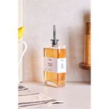 Perotti Molivet Silver Kapak 350 ml Cam Yağdanlık-Sirkelik 16320