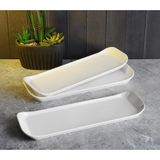 Perotti Pago Porselen 30X10Cm 3Lü Sunum Tabağı