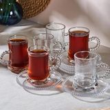 Perotti Pearl 12 Parça Altı Kişilik Çay Bardağı Seti 180 ml