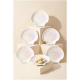 Perotti Pearl 6 Kişilik Porselen Pasta Tabağı 19,5 cm