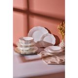 Perotti Petals Opal 24 Parça 6 Kişilik Yemek Takımı