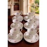 Perotti Rose Garden 6 Lı Porselen Fincan Takımı 90 Ml 16838