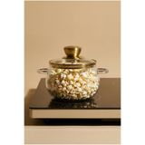 Perotti Roy Gold 800 ml Borosilikat Cam Tencere