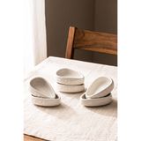 Perotti Snack Dish 6'lı Porselen Reçellik Sosluk 3,5 x 8 cm