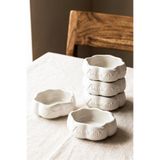Perotti Snack Dish 6'lı Porselen Reçellik Sosluk 4 cm x 7 cm