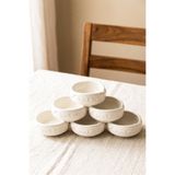 Perotti Snack Dish 6'lı Porselen Reçellik Sosluk 6,2 cm