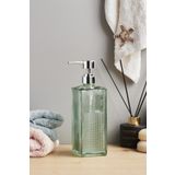 Perotti Square Tower Cam Sıvı Sabunluk Lavabo Mutfak 450 ml Sıvı Sabunluk