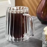 Perotti Stripe Long Şeffaf 280 ml Çift Cidarlı Kupa
