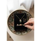 perry accessories gold papatyalı kararmaz çelik kolye ve bileklik seti özel vıp hediye set çelik takı set