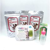 Perry Yavru Kedi Süt Tozu 3 Adet + 60ML Biberon + Kedi Çimi