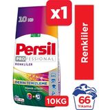 Persil 10kg Toz Çamaşır Deterjanı Renkliler (66 Yıkama) - 10 kg