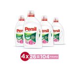 Persil Jel Gülün Boyası Sıvı Çamaşır Deterjanı 104 Yıkama 4×1690 ml