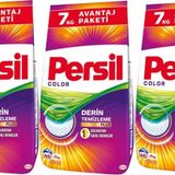 Persil Matik Toz Çamaşır Deterjanı 21KG Color/Renkli (138 Yıkama) (3PK*7KG)