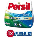 Persil Okyanus Ferahlığı Derin Temizleme 1, 5 kg Toz Çamaşır Deterjanı Hijyenik ve Ferah - 1,5 kg