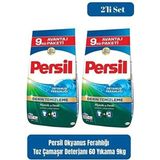 Persil Okyanus Ferahlığı Toz Çamaşır Deterjanı 9 kg x 2’li Set – Toplam 120 Yıkama (Derin Temizleme, Hijyen