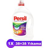 Persil Power Jel Derin Temizleme Plus Sıvı Çamaşır Deterjanı Renkliler 2470 ml (38Yıkama)