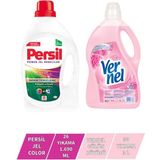 Persil Vernel Gülün Büyüsü 3l + Persil Color Jel 26 Yıkama