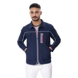 Persmont GM Fermuarlı Gabardin Yazlık Mont (Lacivert / 2XL)