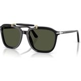 Persol 0PO0203S 57 Unisex Güneş Gözlüğü - Siyah