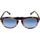 Persol 0PO0649 1158Q8 54 Erkek Güneş Gözlüğü - Alaca Kahverengi