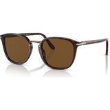 Persol 3186S 24/57 53 Ekartman Erkek Güneş Gözlüğü - Kahverengi