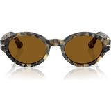 Persol 3378S 107133 51-22 Kadın Güneş Gözlüğü Asetat Çerçeve Kahverengi