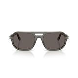 Persol PO-0PO3393S-1103B1-56 Officina Güneş Gözlüğü, Şeffaf Gri, Unisex