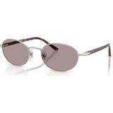 Persol Po PO1018S 102153 55-21-145 Unisex Güneş Gözlüğü - Gümüş