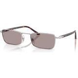 Persol Po PO1025S 102153 54-22-145 Unisex Güneş Gözlüğü - Gümüş