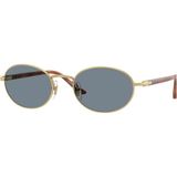 Persol PO1018S 113256 52 Unisex Güneş Gözlüğü - Altın