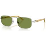 Persol PO1027S 518 4e 56 Unisex Güneş Gözlüğü - Gümüş