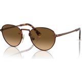 Persol PO2491S 1123M2 49 Polarize Unisex Güneş Gözlüğü - Kahverengi