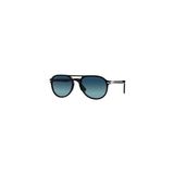 Persol PO3235S 95/s3 55-20-145 Unisex Güneş Gözlüğü - Siyah