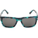 Persol PO3348S Kahverengi Mavi Unisex Güneş Gözlüğü - Kahve - Mavi