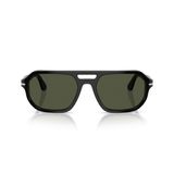 Persol Unisex Güneş Gözlüğü, 59, PO3393S 95 31 59, Siyah, üniseks-yetişkin