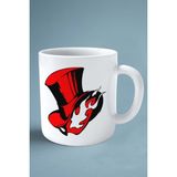 Persona 5 Oyun Baskılı Kupa Bardak Çift Taraflı Baskı Kişiye Özel Beyaz Model 1