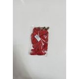 Persona Yaka Kartı Ipı Yassı Orgu Kırmızı 10 Lu