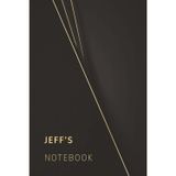 Personalised Notepad/Sketchbook for Jeff: A Custom Notebook with Your Name—For Sketching, Writing, and Everything in Between