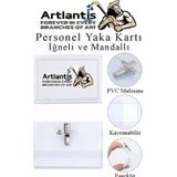 Personel Şeffaf Yaka Kartı İğneli ve Mandallı 10 Adet Pvc Yaka Kartlığı Kimlik Korumalı Büro Ofis Okul