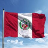 Peru Bayrağı 70*105 Cm