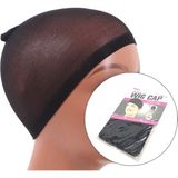 Peruk Takım Bonesi & Filesi - Siyah - 1 Paket / 2 Adet