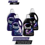 Perwoll 2,97 lt Siyah x2 + Perwol 2,75 lt Koyu Renkliler İçin Çiçek Cazibesi x2 (4'lü Set)