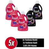 Perwoll 3x2,97 lt Renkli + 2x2,97 lt Siyah Sıvı Çamaşır Deterjanı