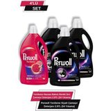 Perwoll 3x2,97 lt Siyah + 2,97 lt Renkli Çamaşır Deterjanı