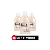 Perwoll Açık Renkliler Hassas Bakım Sıvı Çamaşır Deterjanı 3'lü set 1485ml (81 Yıkama)