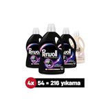 Perwoll Çamaşır Deterjanı 2970 Ml 5'Li Set: X3 Siyah, X1 Açık Renkler (216 Yıkama)